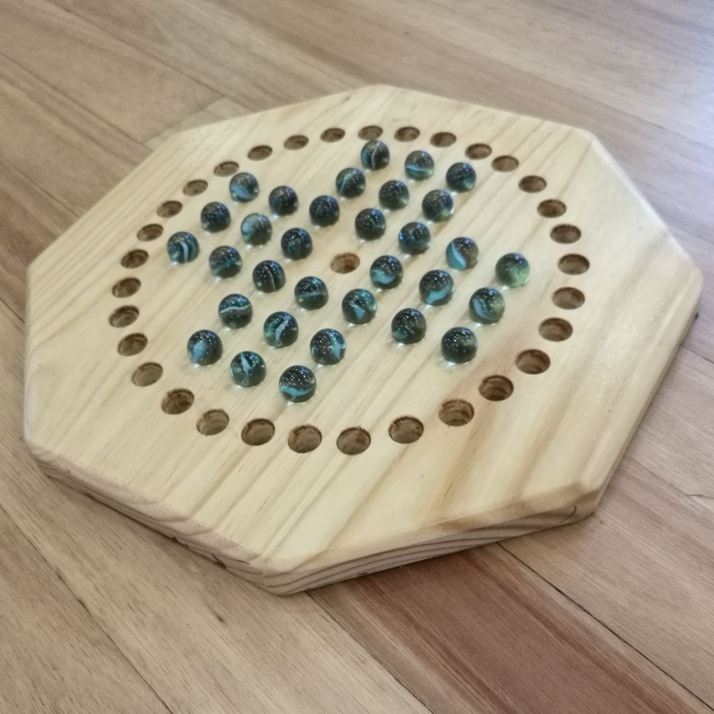 Wooden Solitaire Board - Image 3