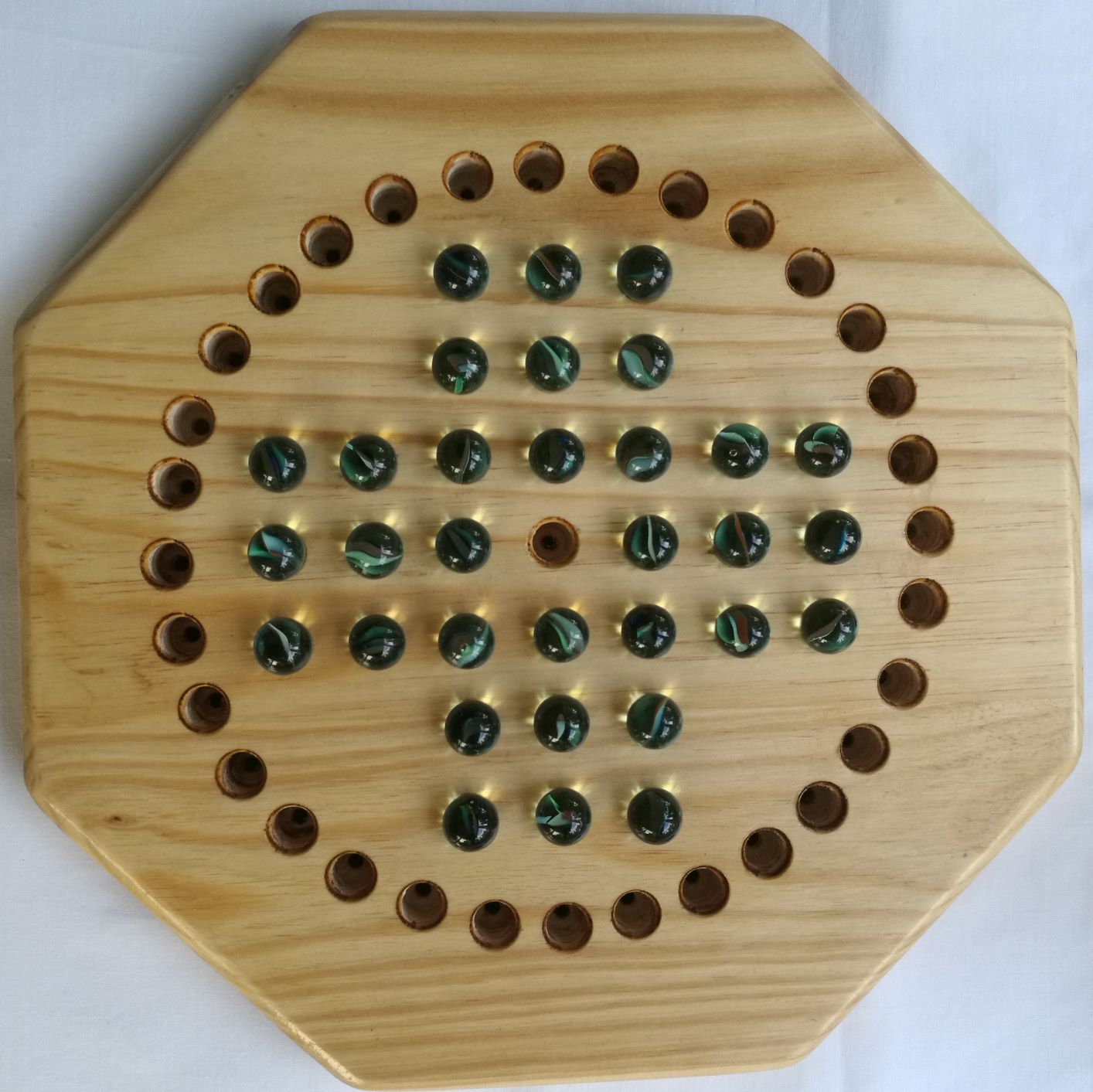 Wooden Solitaire Board - Image 5